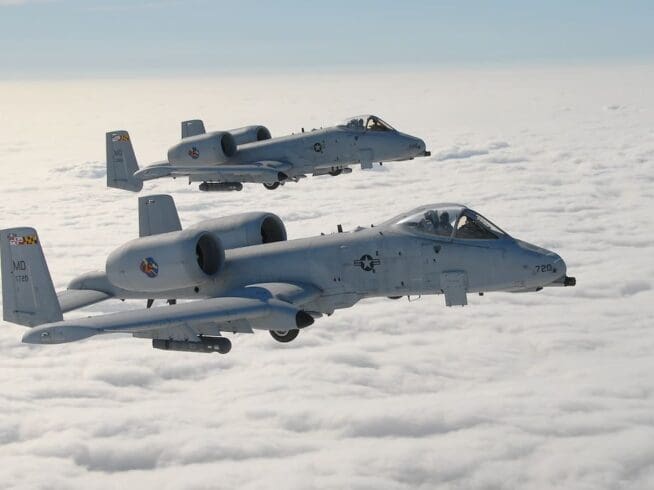 Maryland Air National Guard A-10s
