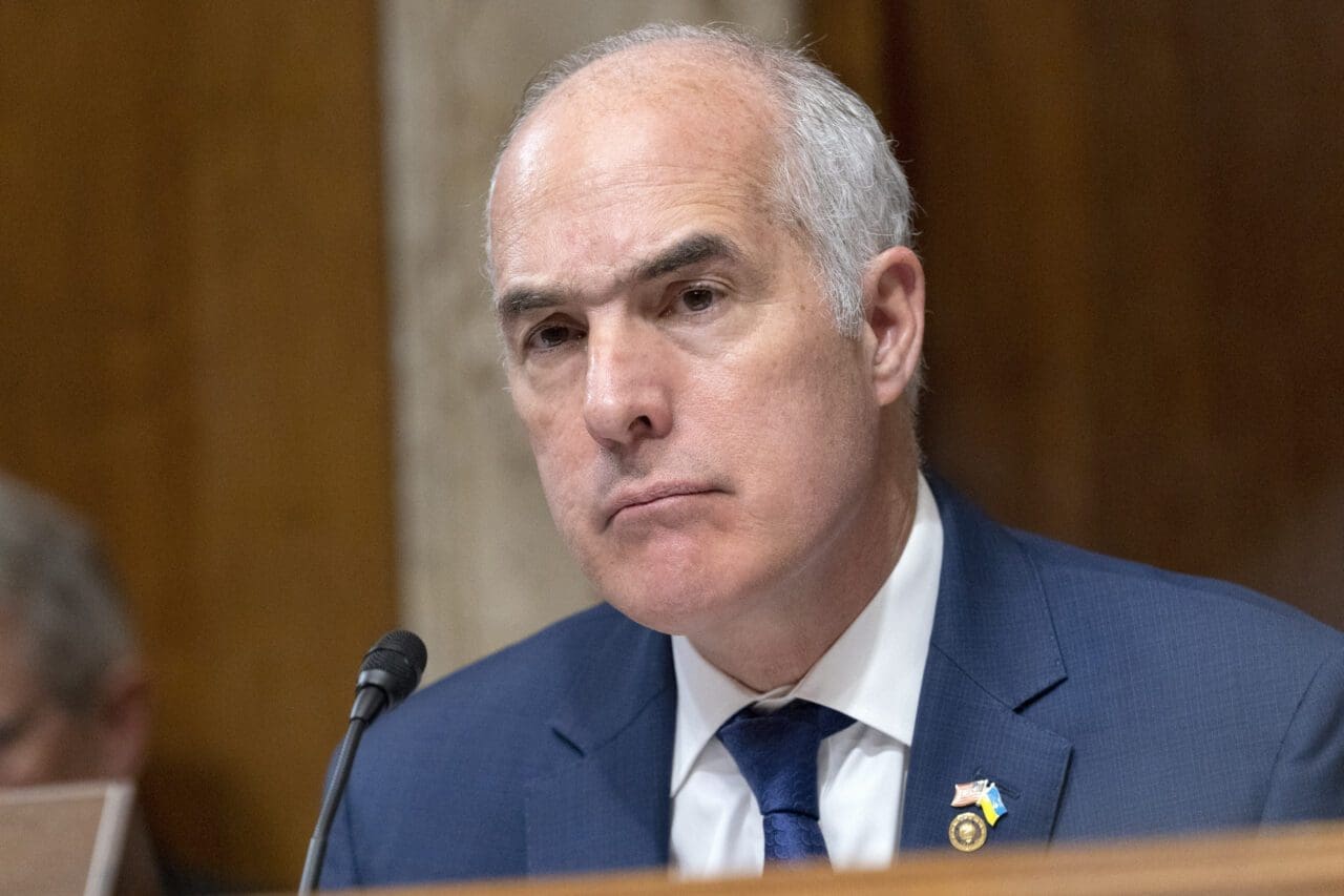 Chair of the Senate Special Committee on Aging, Sen. Bob Casey, D-Pa., attends a committee hearing, Thursday, May 18, 2023, on Capitol Hill in Washington.